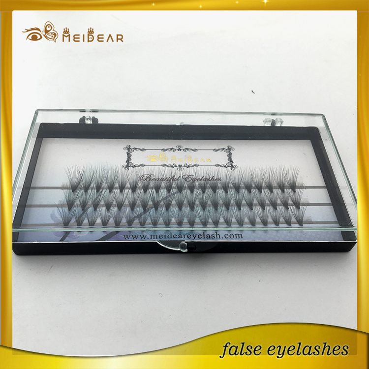 Factory supply private label silk  pre-fanned volume eyelash extension